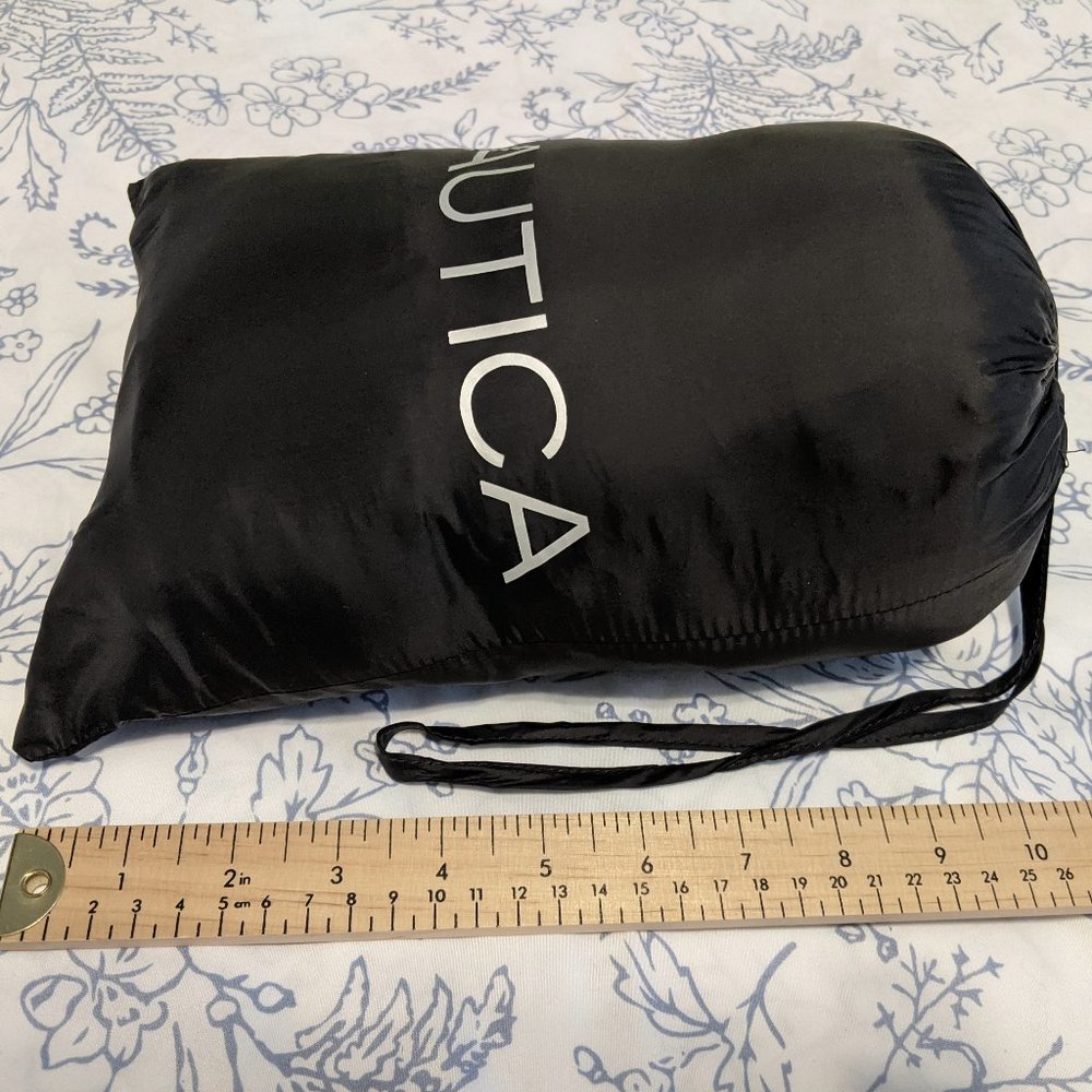 Nautica Synthetic Puffy Women's Jacket with Hood - Picture 11 of 14